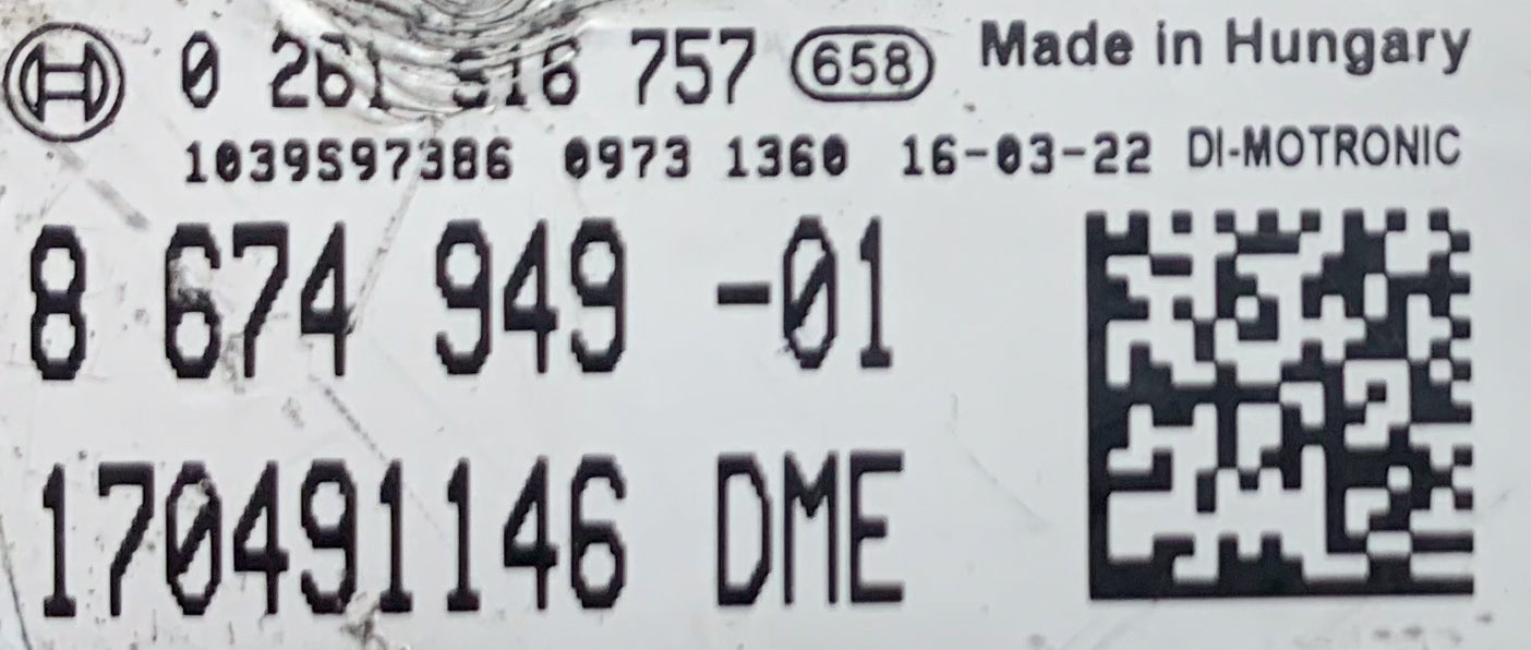 Computadora motor N55