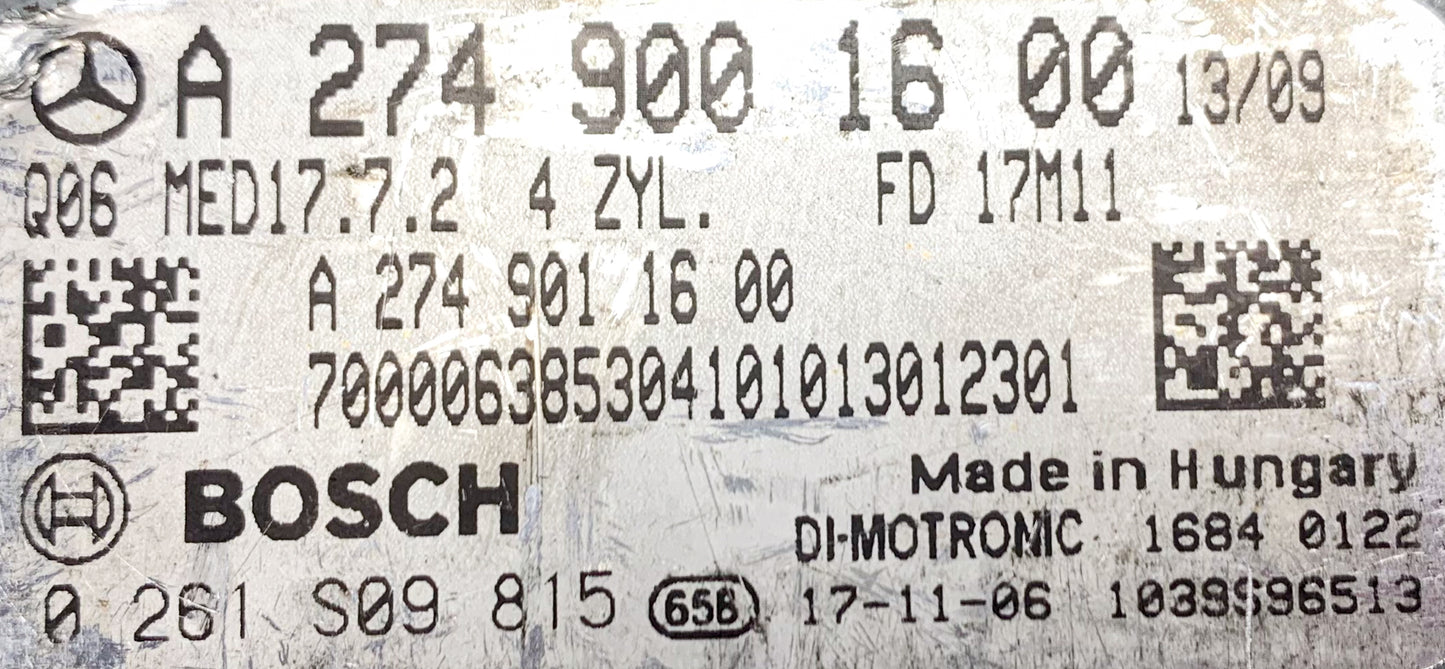 Computadora motor M274