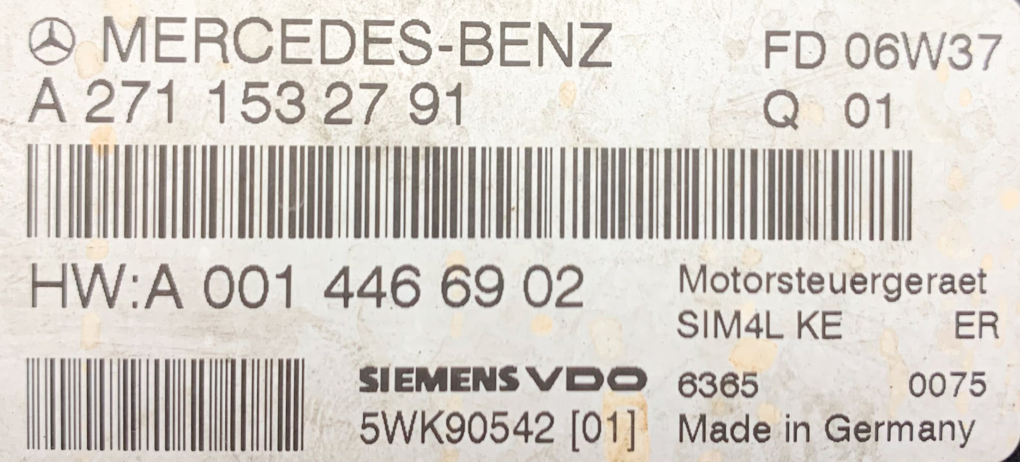 Computadora motor M271