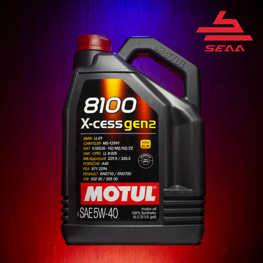 Aceite Motor 8100 X-cess Gen2 5w40 x 5L